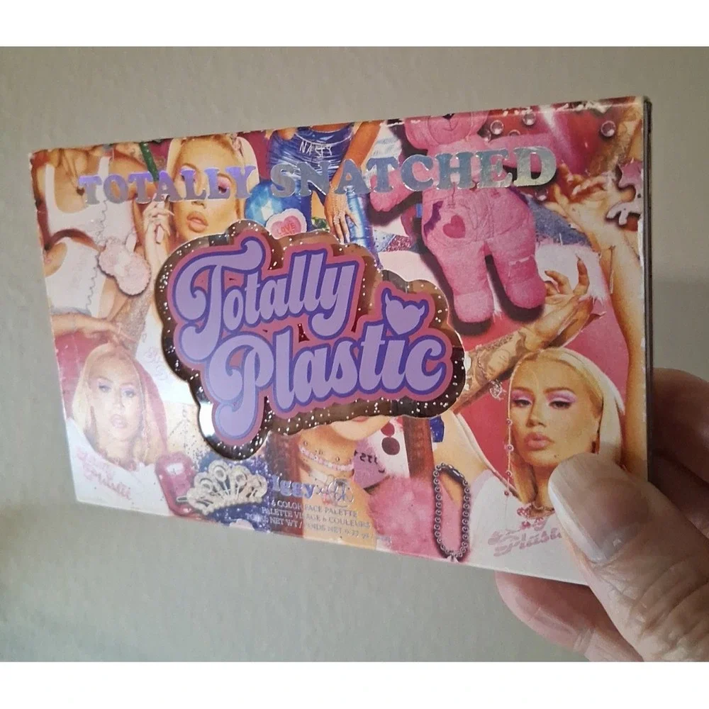 Iggy X Bh Totally Plastic 6 Color Face Palette Trendy Clean Vegan Makeup